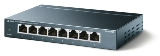 TP-Link Switch TL-SG108, vista 2