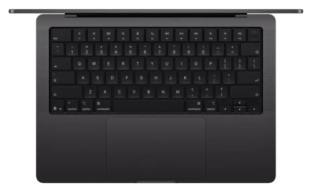 Apple MacBook Pro 14" M5 Pro 15 núcleos — 24 GB, 2 TB, Space Black, vista 2