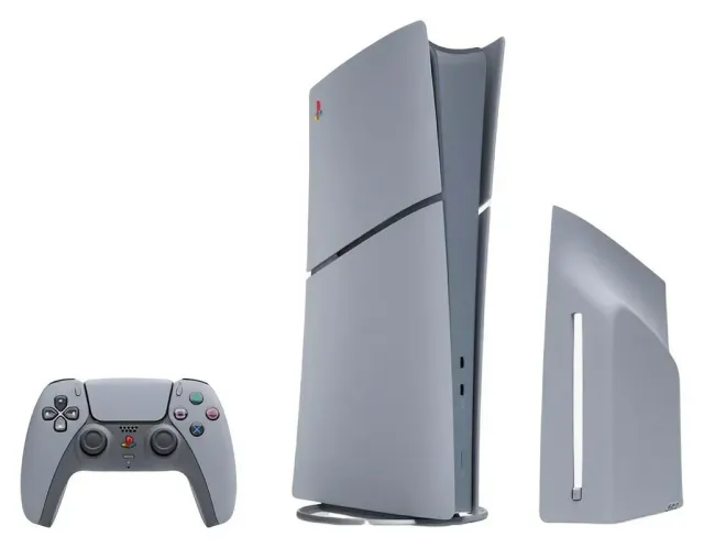 PlayStation 5 Slim 1 TB Digital — 30.º aniversario (CFI-2000B30), vista 2