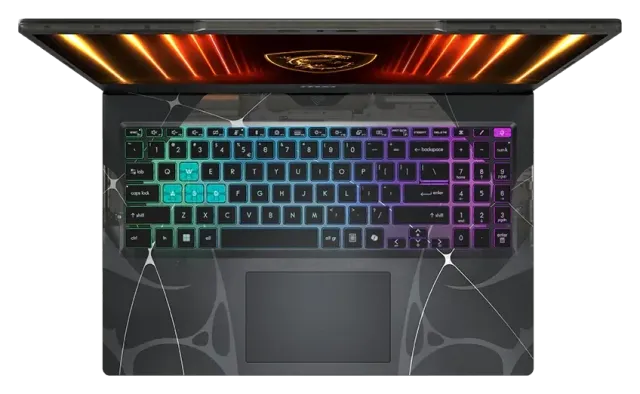 MSI Cyborg 15 — RTX 5060, vista 2