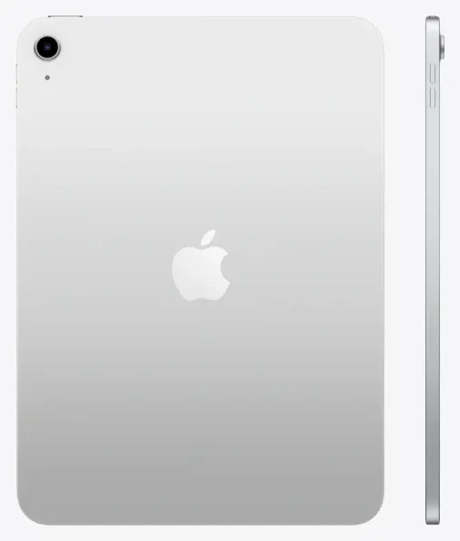 Apple iPad 11 (A16) Wi-Fi + Cellular — 128 GB, Silver, vista 4