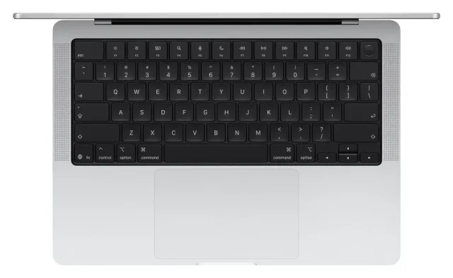 Apple MacBook Pro 14" M5 Max — 36 GB, 2 TB, Silver, vista 2