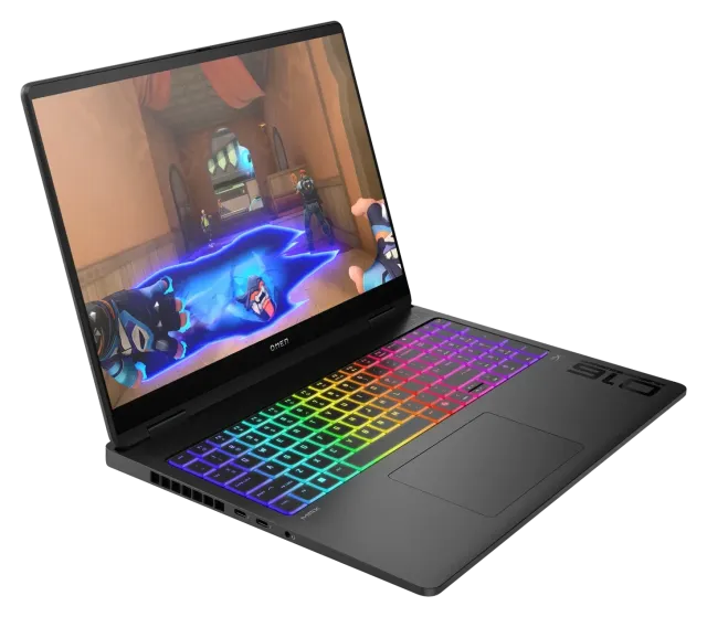 HP OMEN MAX 16 — RTX 5080, 240 Hz, vista 2