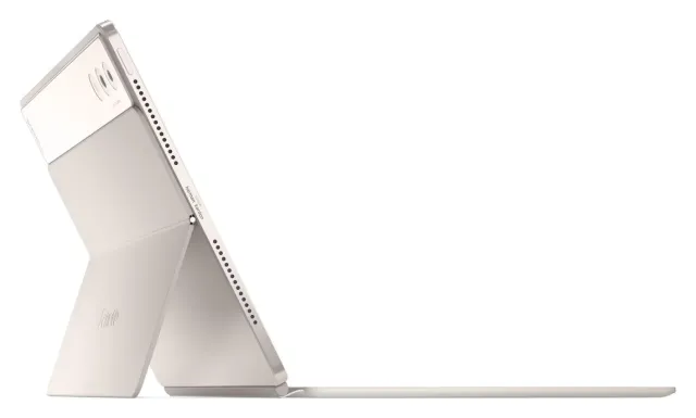 Lenovo Yoga Tab Plus 12,7" con teclado — 256 GB, Seashell, vista 2