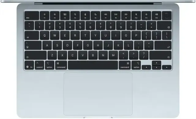 Apple MacBook Air 13" M5 — 512 GB, Sky Blue, vista 2