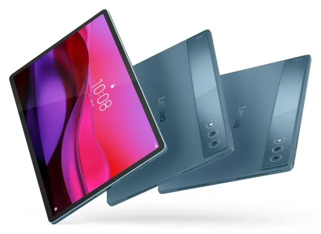 Lenovo Yoga Tab Plus 12,7" con teclado — 256 GB, Tidal Teal, vista 2