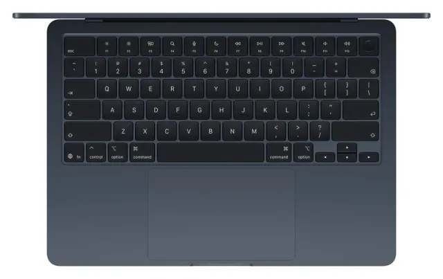 Apple MacBook Air 13" M5 — 512 GB, Midnight, vista 2