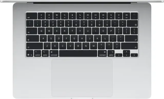 Apple MacBook Air 15" M5 — 512 GB, Silver, vista 2