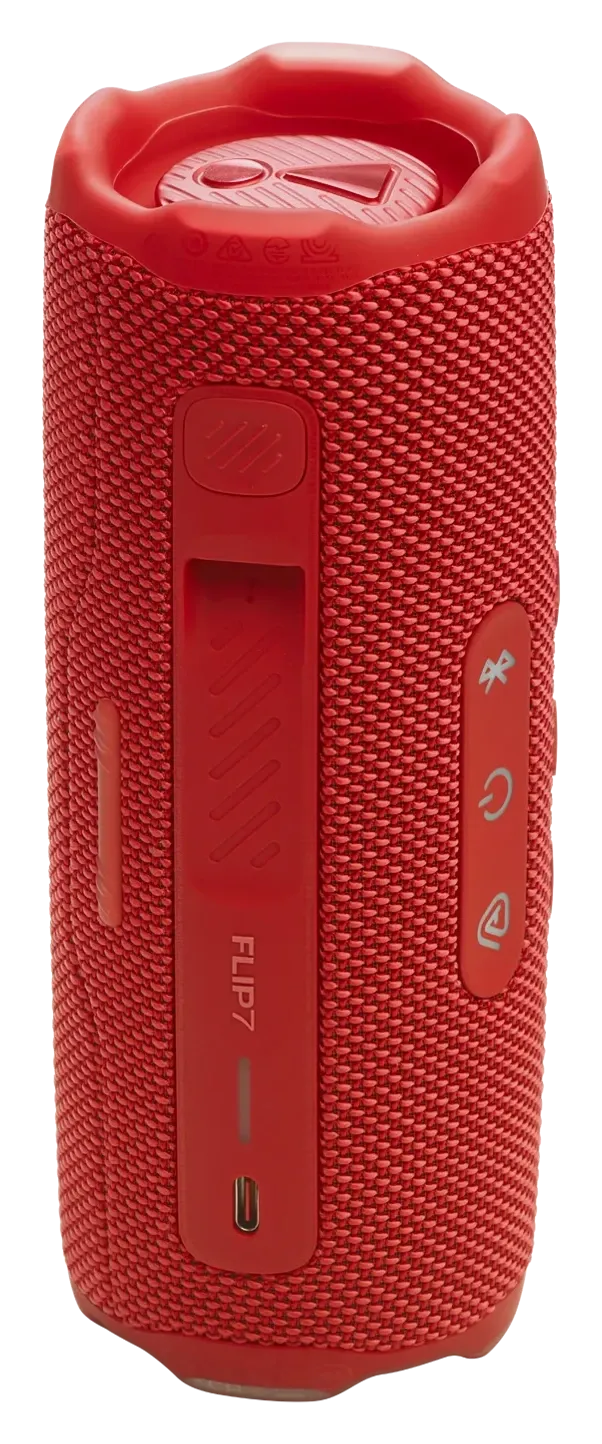 JBL Flip 7 Red, vista 2