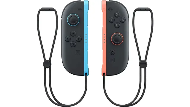 Joy-Con 2 (L)/(R) de Nintendo Switch 2 — Light Blue y Light Red, vista 2