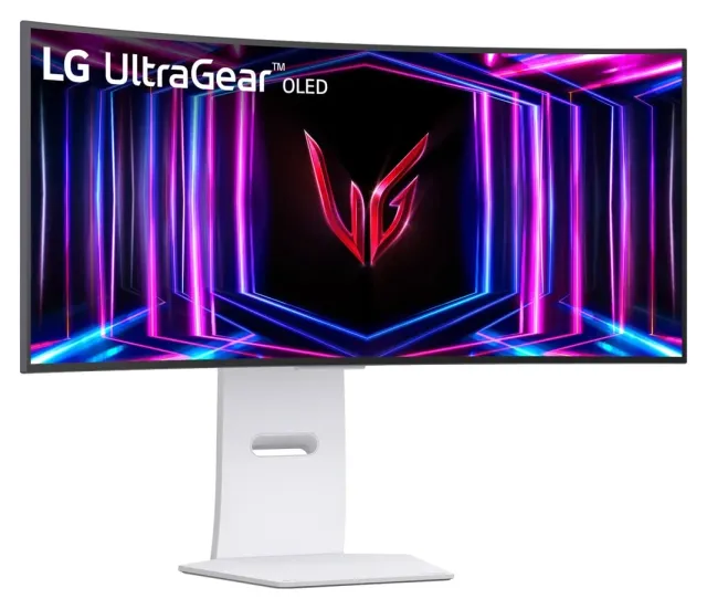 LG UltraGear OLED 34GS95QE-W 34" UWQHD 240 Hz, vista 2