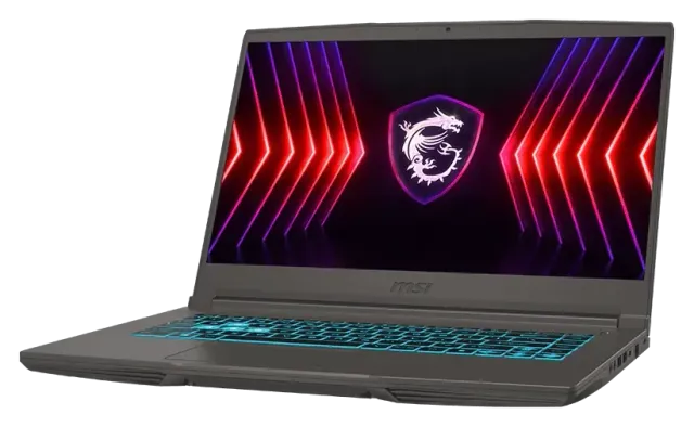 MSI Thin A15 — RTX 4050, vista 2