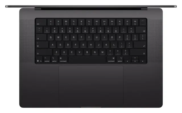 Apple MacBook Pro 16" M5 Pro 18 núcleos — 24 GB, 1 TB, Space Black, vista 2