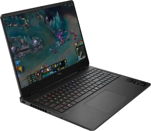 HP OMEN 16 — RTX 5060, 2.5K 165 Hz, vista 2