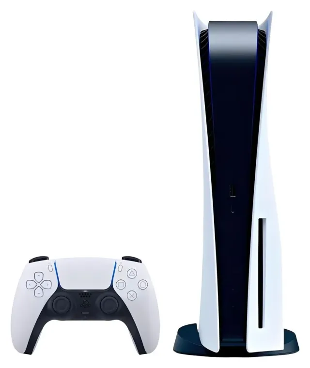 PlayStation 5 Slim 1 TB con lector — Astro Bot y Gran Turismo 7 (CFI-2115A), vista 2