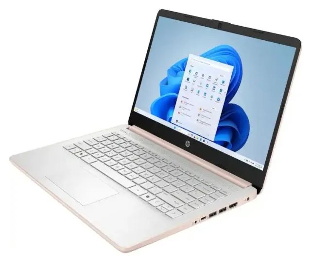 HP 14" — Intel N150, Rose Gold, vista 2