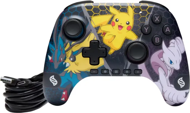 Control inalámbrico PowerA Advantage para Switch 2 — Pokémon: Mega Evoluciones, vista 2