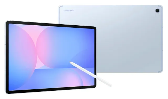 Samsung Galaxy Tab S10 FE+ 13,1" — 256 GB, Blue, vista 2