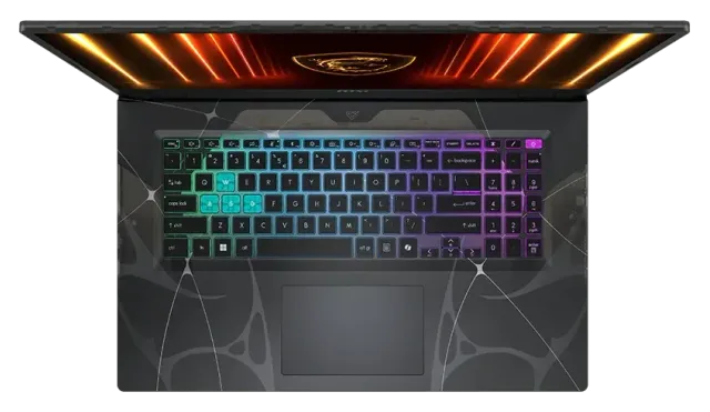 MSI Cyborg 15 — RTX 5070, vista 2