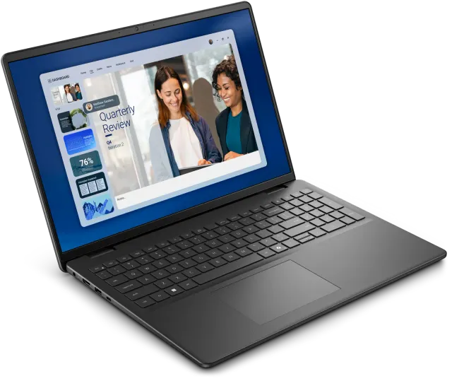 Dell 16" — Ryzen 7, 16 GB, vista 2
