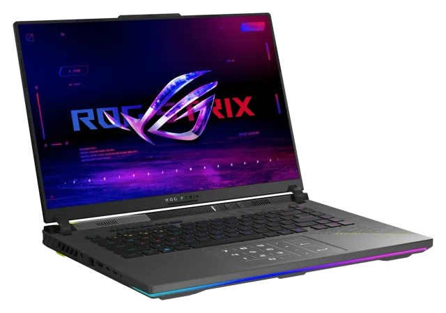 ASUS ROG Strix G16 — RTX 5060, Ryzen 9 9955HX, vista 2