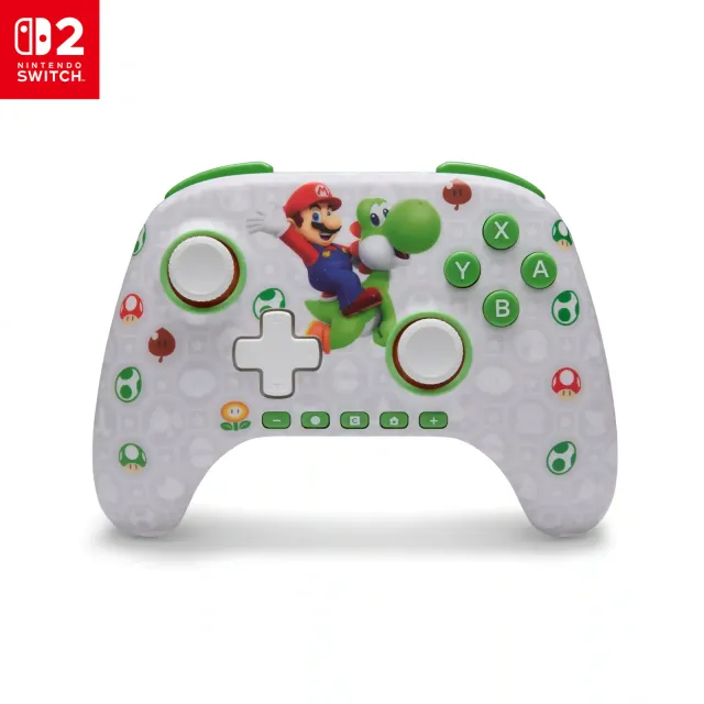 Control inalámbrico PowerA Advantage para Switch 2 — Mario & Yoshi, vista 2