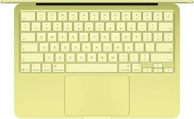 Apple MacBook Neo 13" — 256 GB, Citrus, vista 2