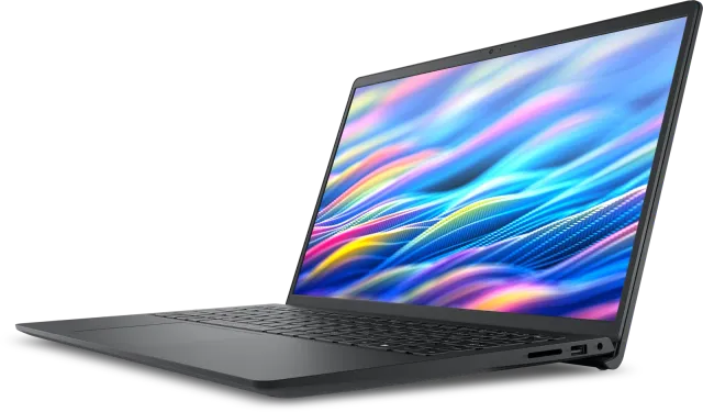 Dell 15" — Core 3, 8 GB, 120 Hz, vista 3