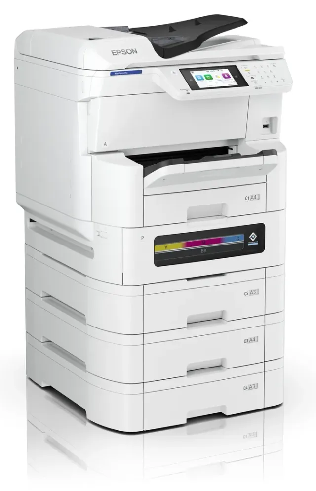 Epson WorkForce Pro EM-C8100, vista 3
