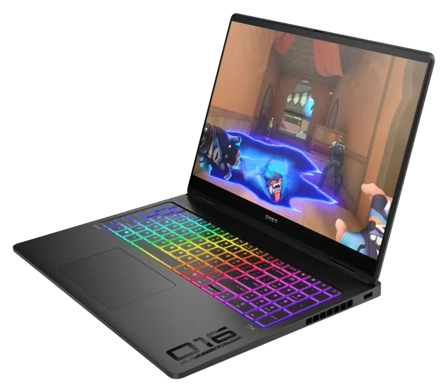 HP OMEN MAX 16 — RTX 5080, 240 Hz, vista 3