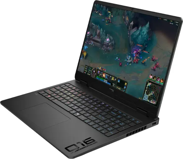 HP OMEN 16 — RTX 5060, 2.5K 165 Hz, vista 3