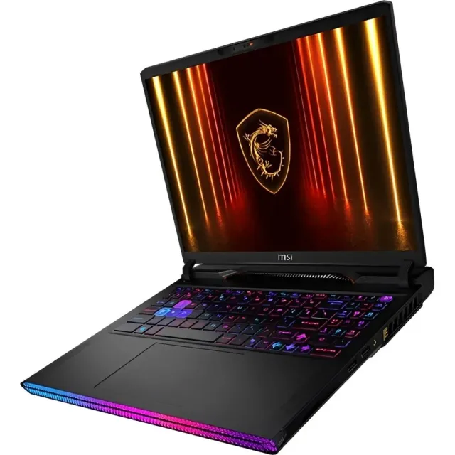 MSI Raider 16 HX AI — RTX 5080, 64 GB, vista 3