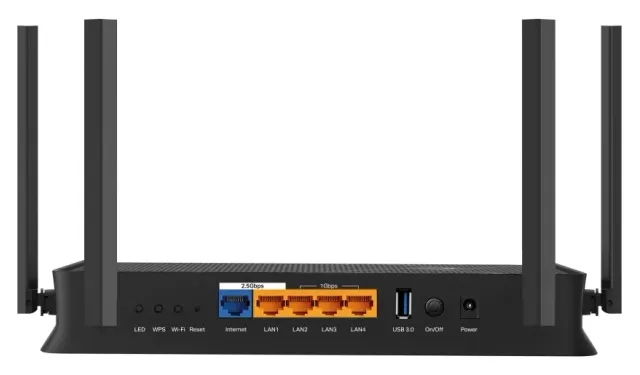 TP-Link Archer BE230, vista 3