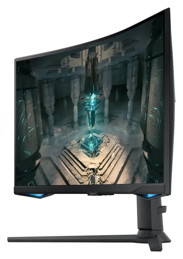 Samsung Odyssey G6 27" QHD, vista 3