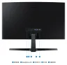 Ver vista 3 de Samsung LS24D366GA 24" curvo