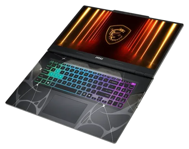 MSI Cyborg 17" — RTX 5060, 144 Hz, vista 3