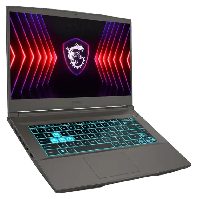 MSI Thin 15 — RTX 4050, 16 GB, vista 3