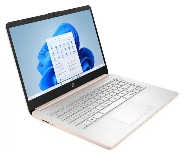 HP 14" — Intel N150, Rose Gold, vista 3