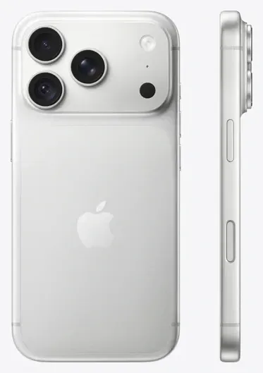 Apple iPhone 18 Pro 256 GB Silver (eSIM · A3472), vista 3