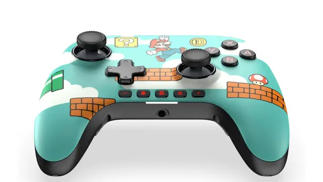 Control con cable PowerA Advantage para Switch 2 — Mario Time, vista 3