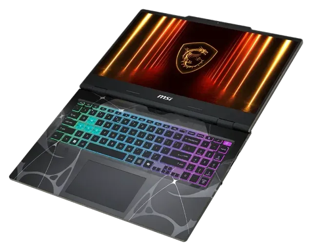 MSI Cyborg 15 — RTX 5060, vista 3