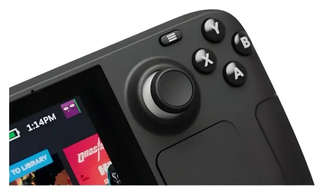 Steam Deck OLED 1 TB, vista 3