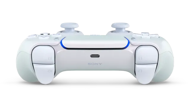 Control DualSense — Chroma Pearl, vista 3