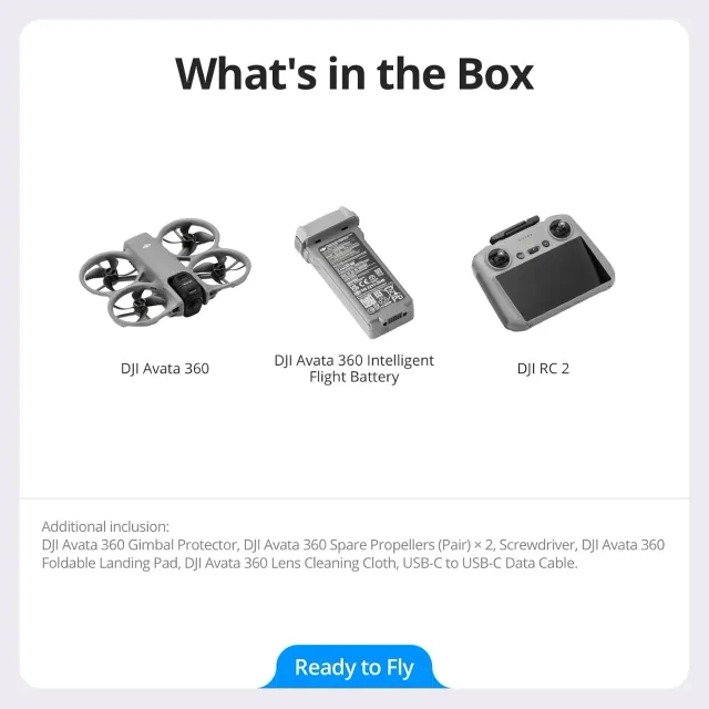 DJI Avata 360, vista 3