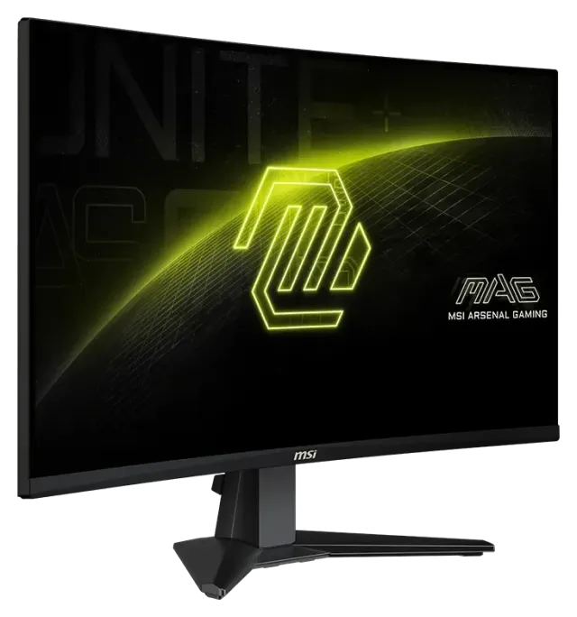MSI MAG 276CXF 27" curvo, vista 3