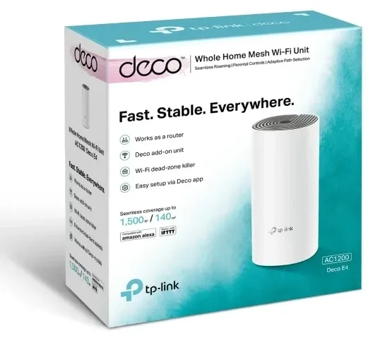 TP-Link Deco E4 — 1 unidad, vista 3