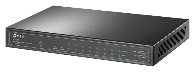 TP-Link Switch TL-SG1210P, vista 3
