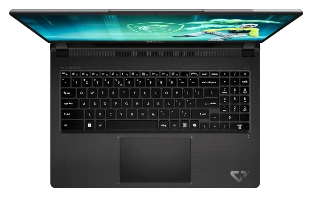 MSI Cyborg 15 — RTX 5050, Core i5, vista 3