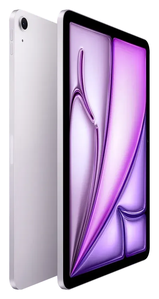Apple iPad Air 11" M4 Wi-Fi + Cellular — 128 GB, Purple, vista 3