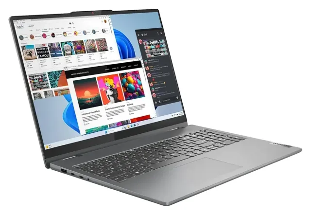 Lenovo IdeaPad 5 2 en 1 16" — Ryzen 7, vista 3
